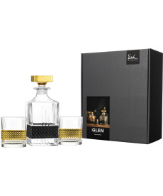 Whisky Set GLEN gold im Festivity Geschenkkarton