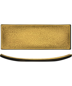 Platte 295 x 95 mm gold Gold Rush