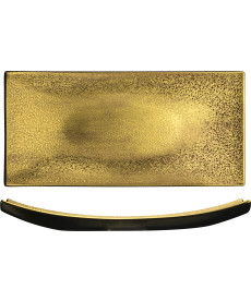 Platte 390 x 180 mm gold Gold Rush