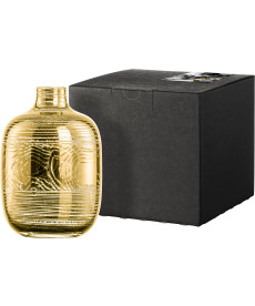 Vase gold 17 cm im Geschenkkarton Goldleaf