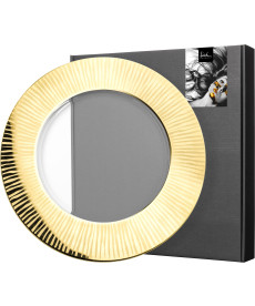 Teller ELIOR gold 32 cm – im Geschenkkarton
