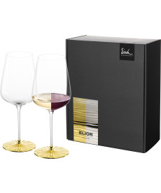 Allroundglas ELIOR SENSISPLUS gold KRAFTVOLL & REICHHALTIG - 2 Stück im Geschenkkarton