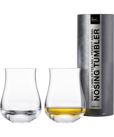 Whiskyglas Nosing Tumbler Gentleman – 2 Stück in Geschenkröhre