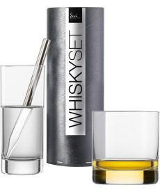 Whiskyglas Geschenk-Set Gentleman