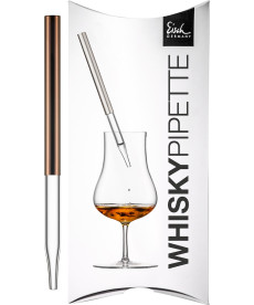 Whisky-Pipette kupfer Gentleman im Geschenkkarton