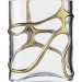 Vase Stargate klein gold