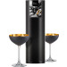 Dessertschale Cosmo gold - 2 Stück in Geschenkröhre