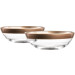 Schale 17 cm Kaya Copper - 2 Stück im Geschenkkarton