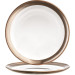 Teller 21 cm Kaya Copper - 2 Stück im Geschenkkarton