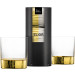 Whiskyglas ELIOR gold - 2 Stück in Geschenkröhre