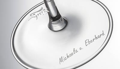 Gravur Bodenplatte Eisch