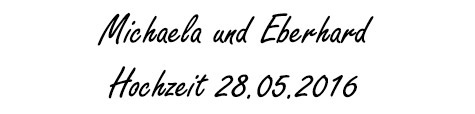 Schriftart Beispiel 3 Eisch