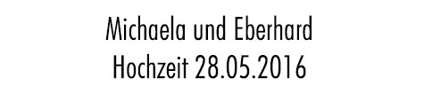 Schriftart Beispiel 2 Eisch